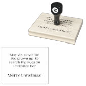 Tampons Encreurs Timbre en caoutchouc de Noël (Tamponné)