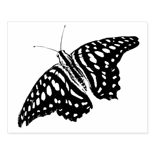 Tampons Encreurs Timbre en caoutchouc de papillon (Impression)