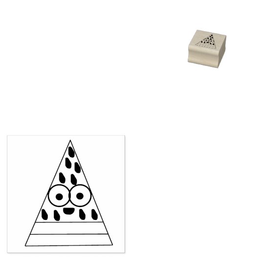 Tampons Encreurs Timbre en caoutchouc de pastèque (Tamponné)