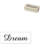 Tampons Encreurs Timbre en caoutchouc de rêve, timbre texte, timbre (Tamponné)