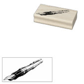 Tampons Encreurs Timbre en caoutchouc de stylo fontaine (Tamponné)