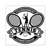 Tampons Encreurs Timbre en caoutchouc de tennis (Impression)