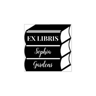 Tampons Encreurs Timbre en caoutchouc de trilogie (1 pouce)