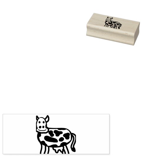 Tampons Encreurs Timbre en caoutchouc de vache (Tamponné)
