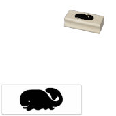 Tampons Encreurs Timbre en caoutchouc design de la baleine mignonne (Tamponné)