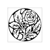 Tampons Encreurs Timbre en caoutchouc design rose (Impression)