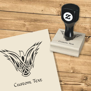 Tampons Encreurs Timbre en caoutchouc d'oiseaux celtes