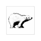 Tampons Encreurs Timbre en caoutchouc d'ours polaire (Impression)