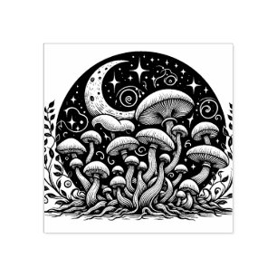 Tampons Encreurs Timbre en caoutchouc du champignon