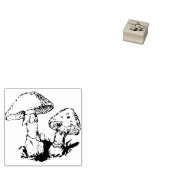 Tampons Encreurs Timbre en caoutchouc du champignon (Tamponné)