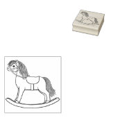 Tampons Encreurs Timbre en caoutchouc du Cheval Rocheux mignon (Tamponné)