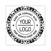Tampons Encreurs Timbre en caoutchouc du logo d'entreprise personna (Impression)