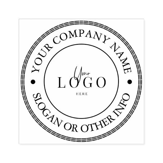 Tampons Encreurs Timbre en caoutchouc du logo d'entreprise personna (Impression)