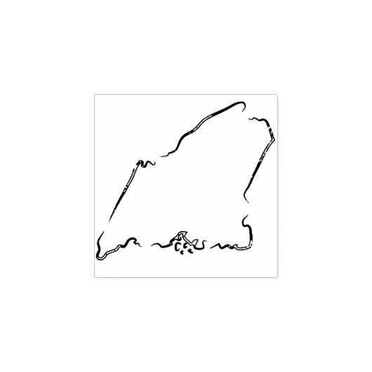 Tampons Encreurs Timbre en caoutchouc du Maine (Impression)