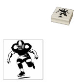 Tampons Encreurs Timbre en caoutchouc d'un footballeur américain (Tamponné)