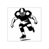 Tampons Encreurs Timbre en caoutchouc d'un footballeur américain (Impression)