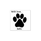Tampons Encreurs Timbre en caoutchouc Empreinte de patte, avec amou (Impression)