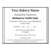 Tampons Encreurs Timbre en caoutchouc Étiquette (Impression)