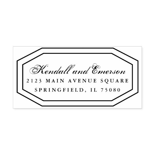 Tampons Encreurs Timbre en caoutchouc faire-part de mariage *Golden (Impression)