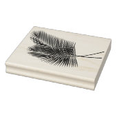 Tampons Encreurs Timbre en caoutchouc feuille de palme (Tampon)
