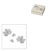 Tampons Encreurs Timbre en caoutchouc Feuille d'érable (Tamponné)