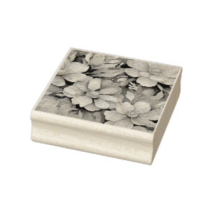 Tampons Encreurs Timbre en caoutchouc floral