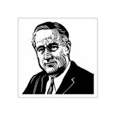 Tampons Encreurs Timbre en caoutchouc Franklin D Roosevelt (Impression)