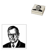 Tampons Encreurs Timbre en caoutchouc George H.W. Bush (Tamponné)