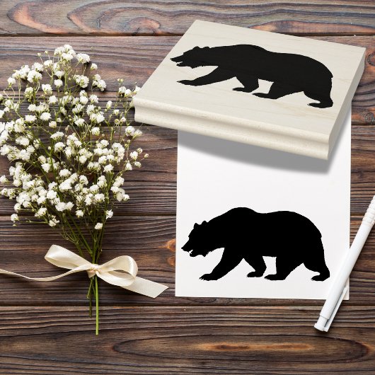 Tampons Encreurs Timbre en caoutchouc Grizzly Grind