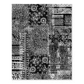 Tampons Encreurs Timbre en caoutchouc Grungy Batik (Impression)