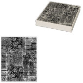 Tampons Encreurs Timbre en caoutchouc Grungy Batik (Tamponné)