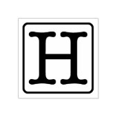 Tampons Encreurs Timbre en caoutchouc H (Impression)