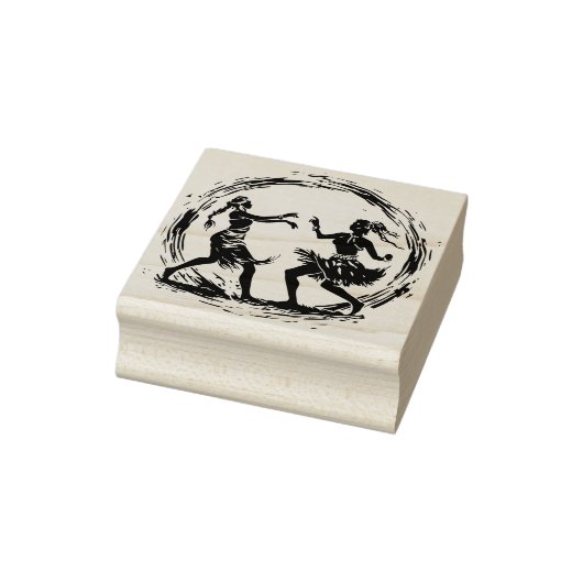 Tampons Encreurs Timbre en caoutchouc Hula Dancer (Tampon)