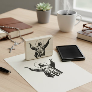 Tampons Encreurs Timbre en caoutchouc Jésus