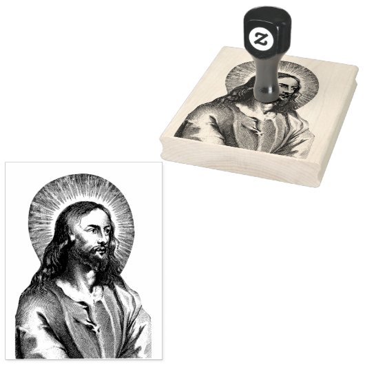 Tampons Encreurs Timbre en caoutchouc Jésus Christ (Tamponné)