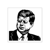 Tampons Encreurs Timbre en caoutchouc John F Kennedy (Impression)