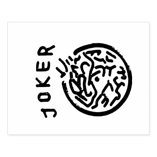 Tampons Encreurs Timbre en caoutchouc Joker (Impression)