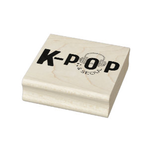 Tampons Encreurs Timbre en caoutchouc K-Pop & Coeur SEOUL