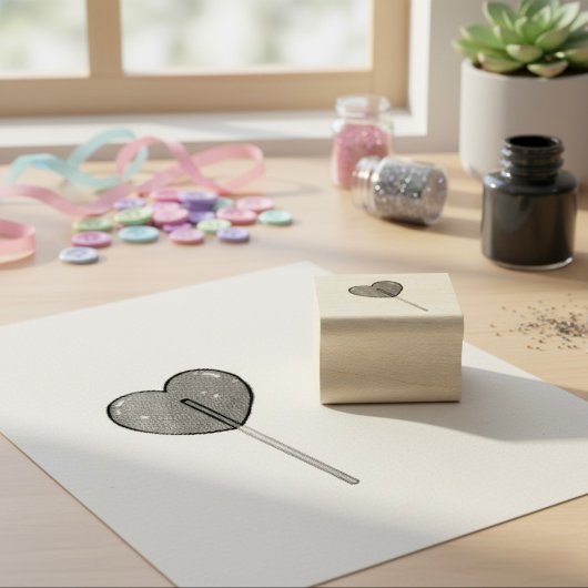 Tampons Encreurs Timbre en caoutchouc Lollipop