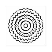 Tampons Encreurs Timbre en caoutchouc Mandala Design simple (Impression)