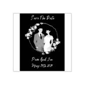 Tampons Encreurs Timbre en caoutchouc mariage personnalisable (Impression)