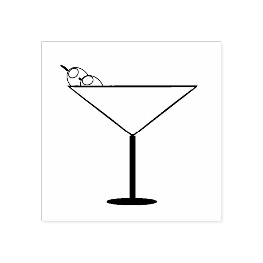 Tampons Encreurs Timbre en caoutchouc Martini (Impression)