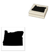 Tampons Encreurs Timbre en caoutchouc massif de l'Oregon State (Tamponné)