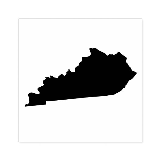 Tampons Encreurs Timbre en caoutchouc massif du Kentucky (Impression)