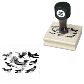 Tampons Encreurs Timbre en caoutchouc mélangé de scrapbooking de co