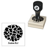 Tampons Encreurs Timbre en caoutchouc Motif de vache (Tamponné)