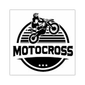 Tampons Encreurs Timbre en caoutchouc Motocross (Impression)