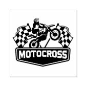 Tampons Encreurs Timbre en caoutchouc Motocross (Impression)