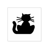 Tampons Encreurs Timbre en caoutchouc noir en silhouette (Impression)