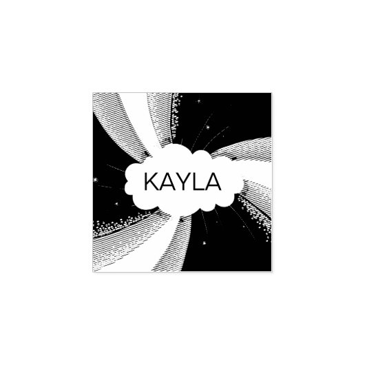 Tampons Encreurs Timbre en caoutchouc nom personnalisé pour les enf (Impression)